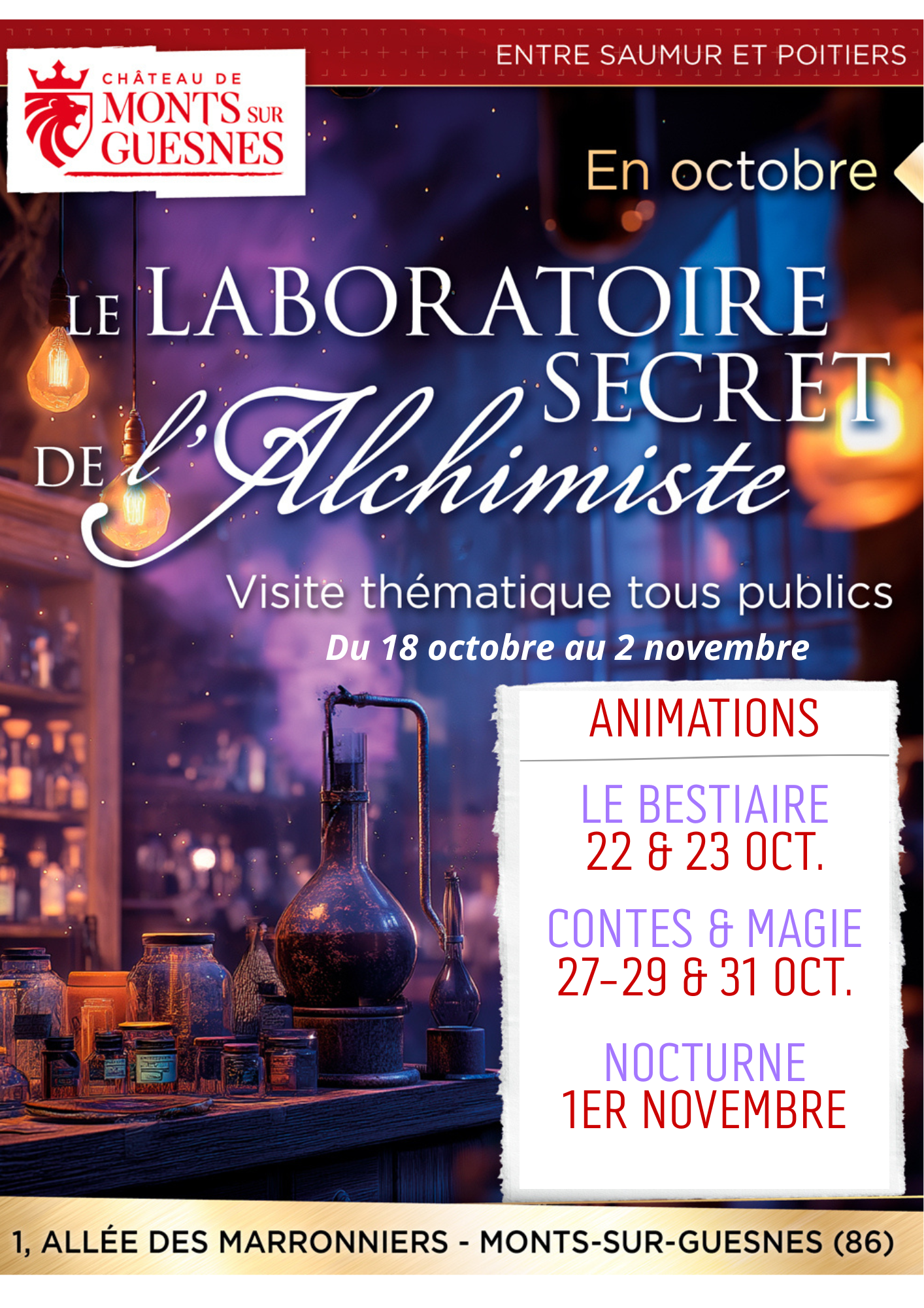 Du 18 octobre au 2 novembre