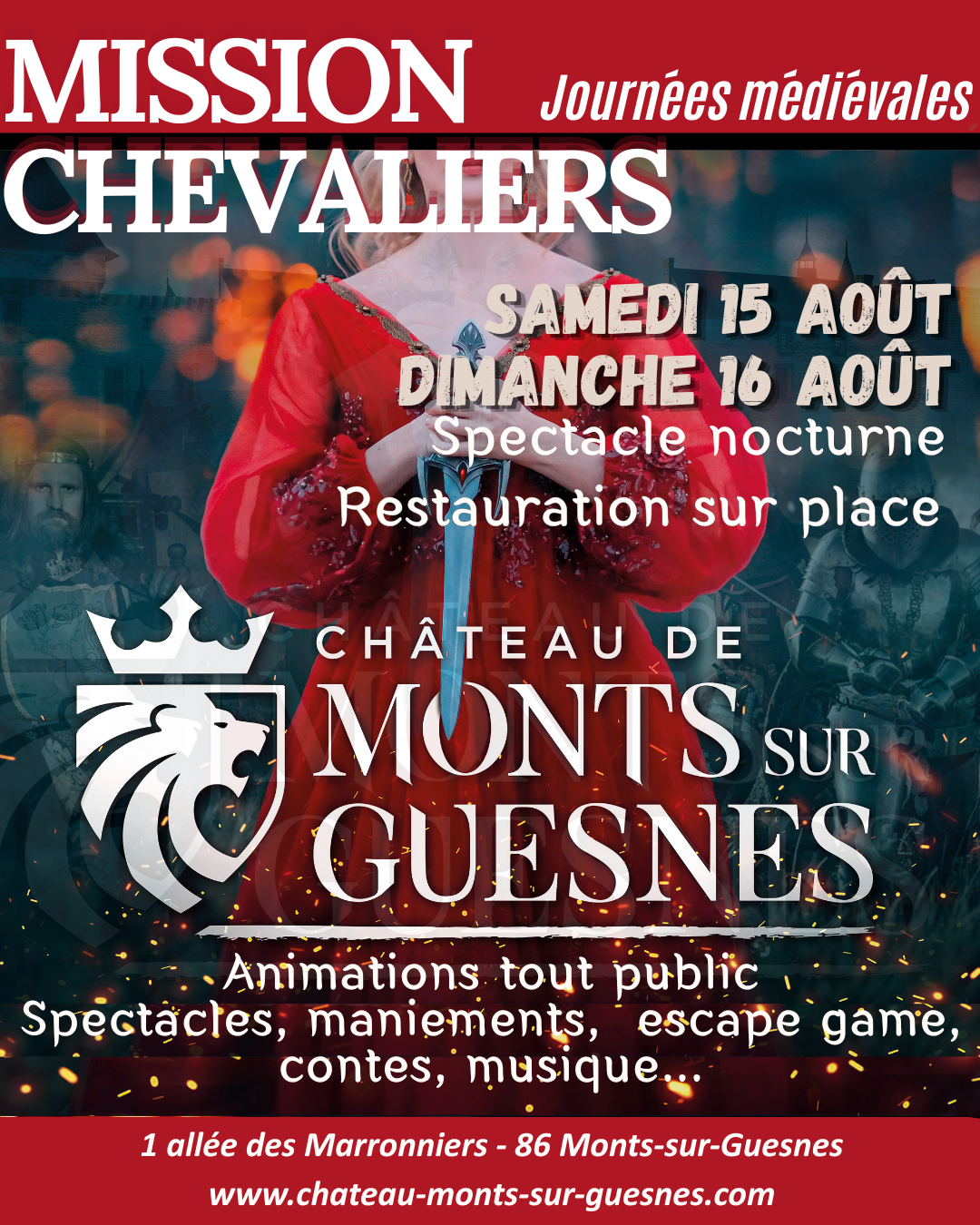 Animations été 2026 (6) château de Monts sur Guesnes
